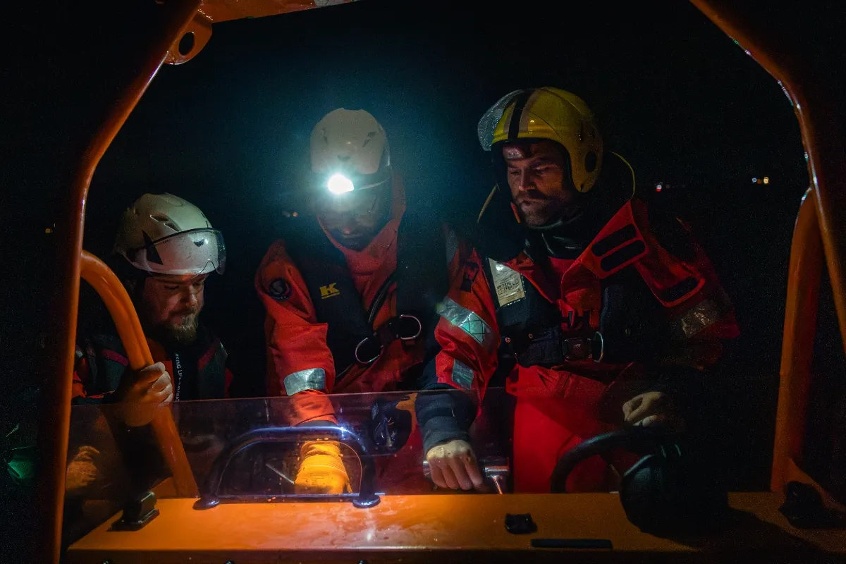 Advanced course night navigation training